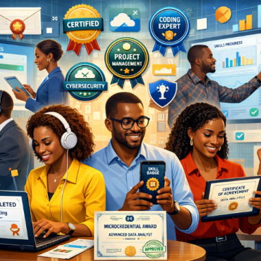 an image of micro credentials for african learners