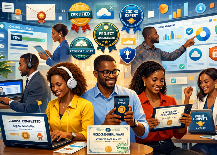 an image of micro credentials for african learners