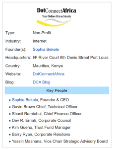 DotConnectAfrica Trust ICANN Wiki Images